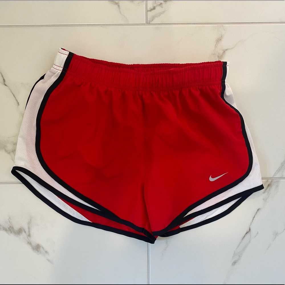 Red Nike Running Shorts Brand